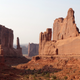 sandstone formations at Arches Nationa lPark